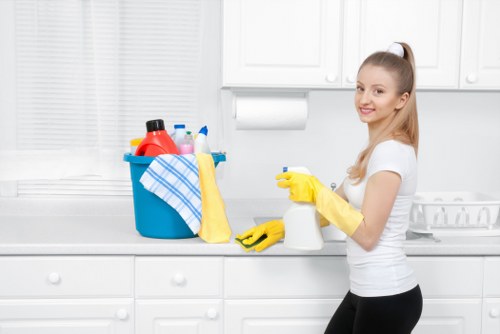 Deep kitchen cleaning as part of one off cleaning in Fulham