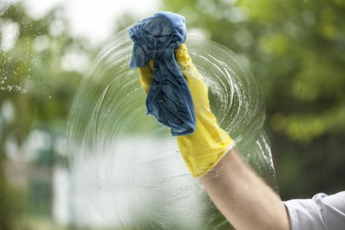 Clean and organized interior maintained by Fulham cleaners
