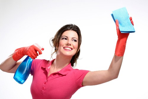 Charity textile donation bags prepared for reuse partnerships